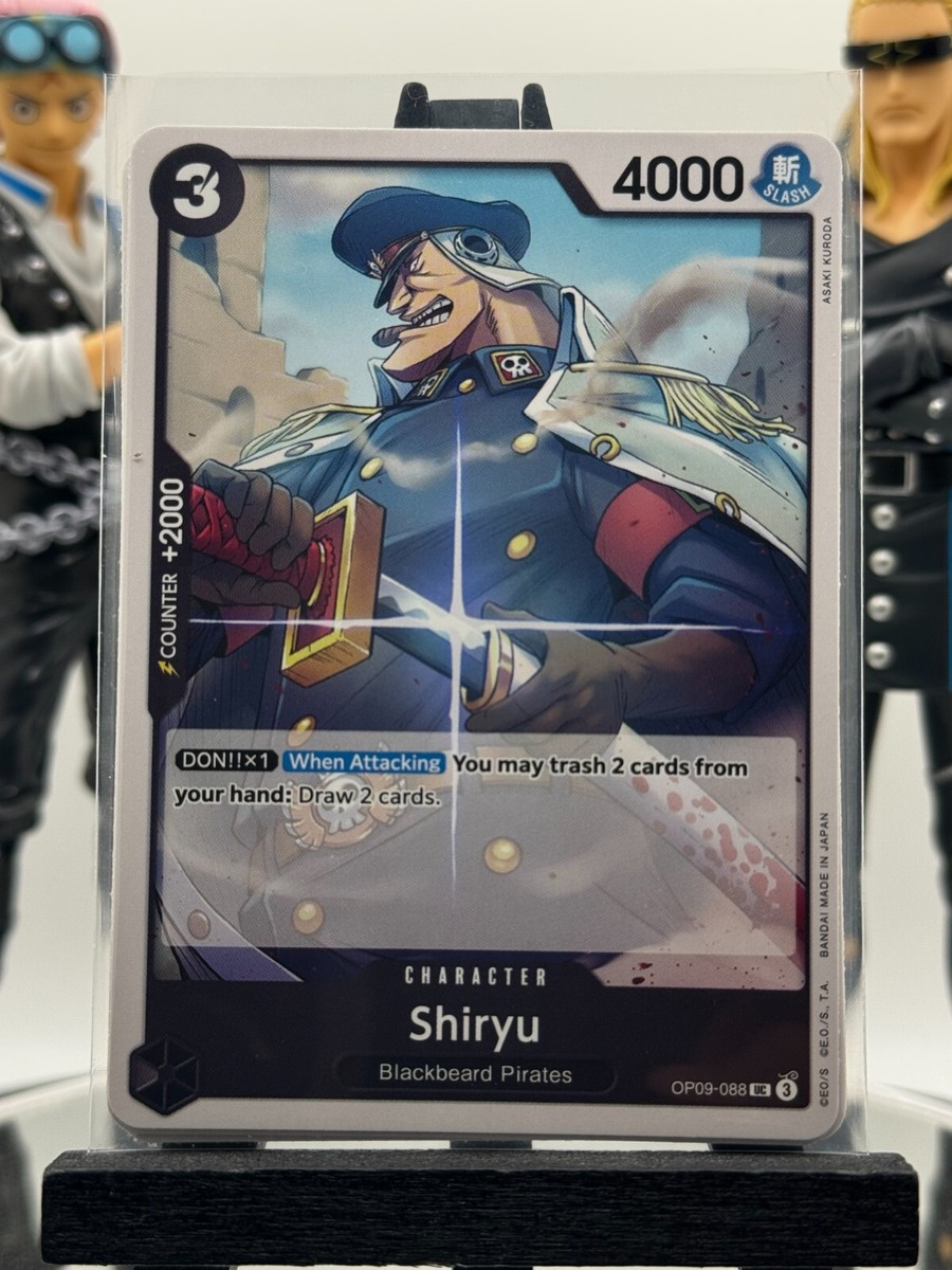 One Piece CG 4 Shiryu OP09-088 Emperors in the New World Uncommon