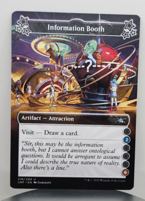 Information Booth (2-6) - Unfinity (UNF) - 218/244 - MTG
