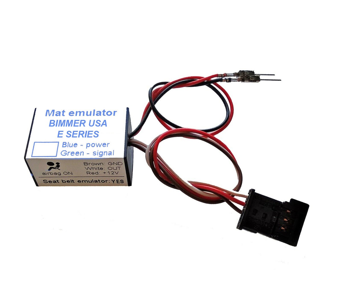 TBVPARTS Émulateur capteur occupation siège SRS Bypass Air Bag Simulateur Mazda Premacy, Demio, 626, 323, MX-5, Tribute