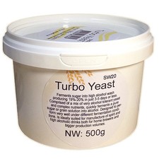 Turbo Yeast SW20 500g /48 Hour  Alcohol Distilling