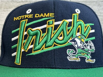 Notre Dame Fighting Irish Logo Embroidered Zephyr Baseball
