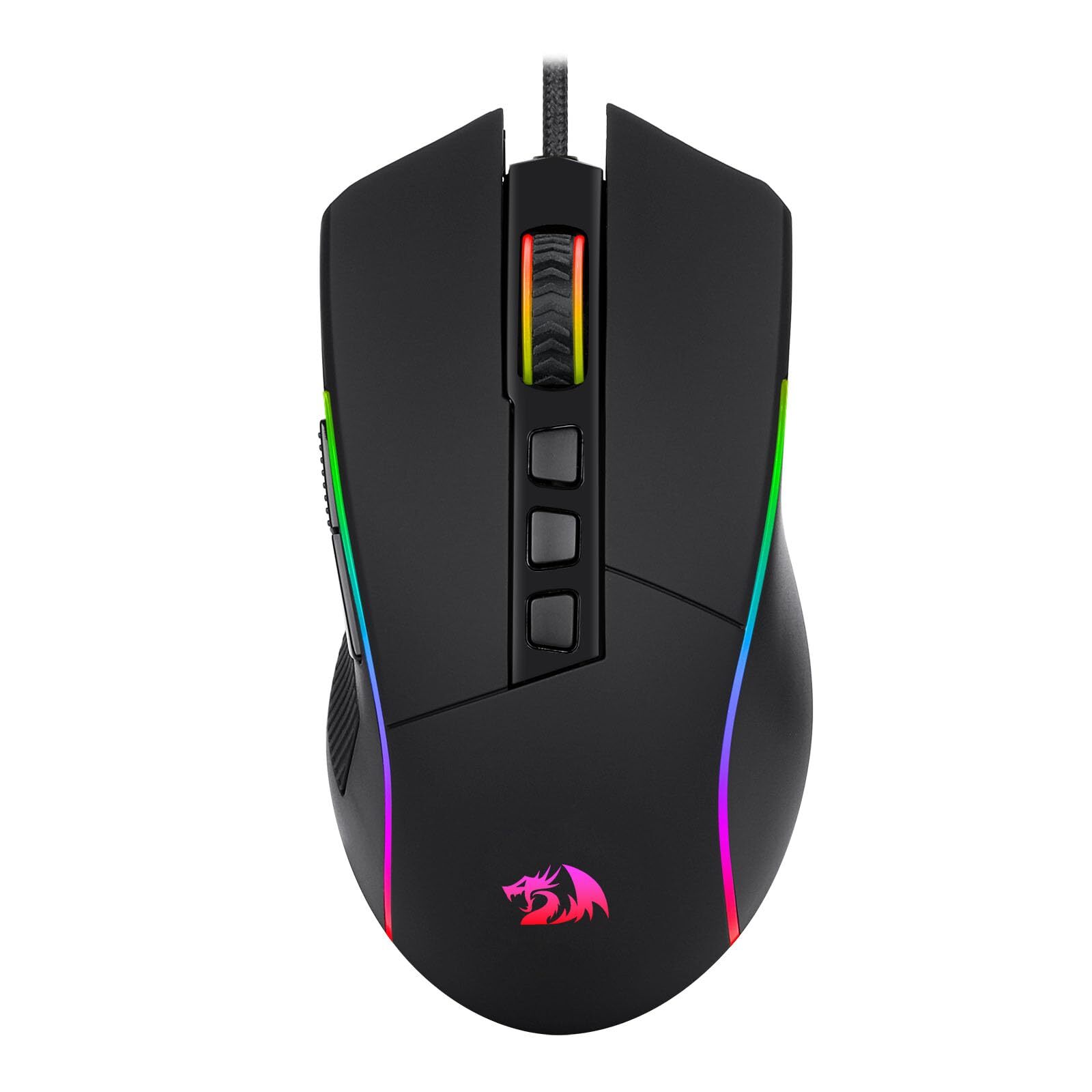 High-Performance Wired Gaming Mouse with 16000 DPI Optical Sensor and Fire Button-image