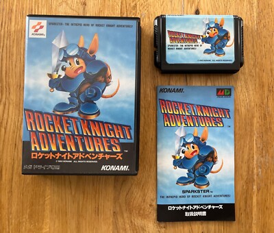 Rocket Knight Adventures - Sega Mega Drive - JAP - NTSC-J - Japan - CIB -