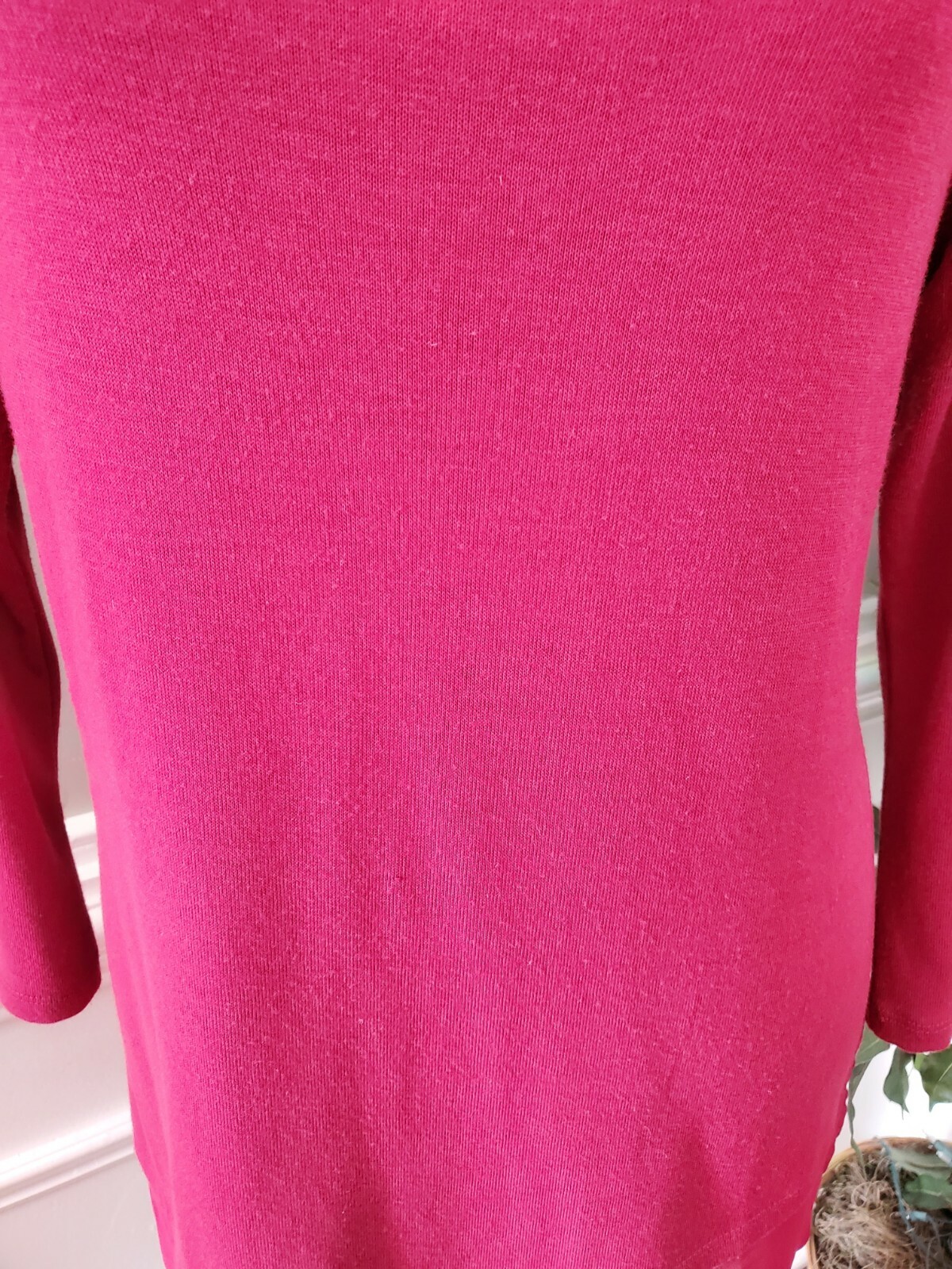 CB Established 1962 Women's Solid Red Polyester R… - image 3