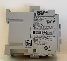 Sprecher Schuh CA7-23-10-208 Electrical Motor Contactor 23A 208VAC 1NO