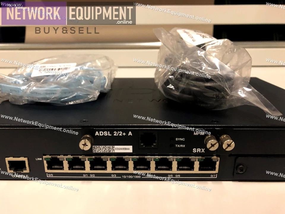 Juniper Networks SRX220H2 + SRX-MP-1ADSL2-A card SRX220 ( not SRX220H ) - Image 3 of 4