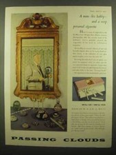 1957 W.D. & H.O. Wills Passing Clouds Cigarettes Ad