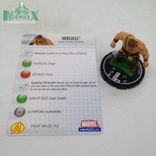 Heroclix Secret Invasion set Hercules 016 Common figure w/card 