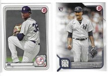 Luis Gill - 2020 Bowman Prospect(1) & 2022 Bowman(1) - RC - Yankees