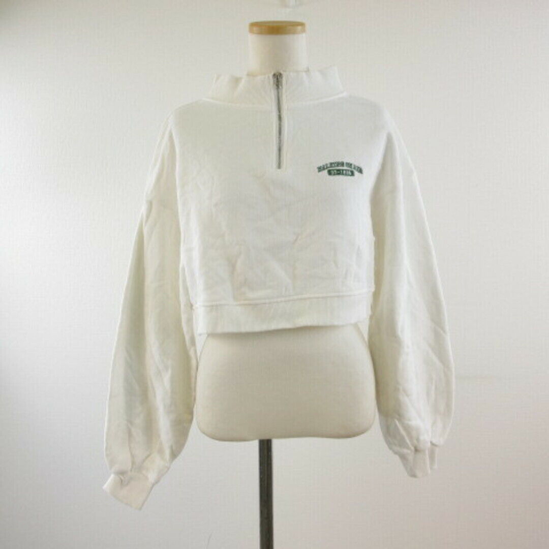 WIGO WEGO Half Zip Short Sweat Trainer Long Sleeve F Used WIGO WEGO Half Zip Short Sweat Trainer Long Sleeve F Used