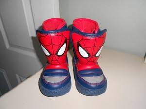 spiderman snow boots