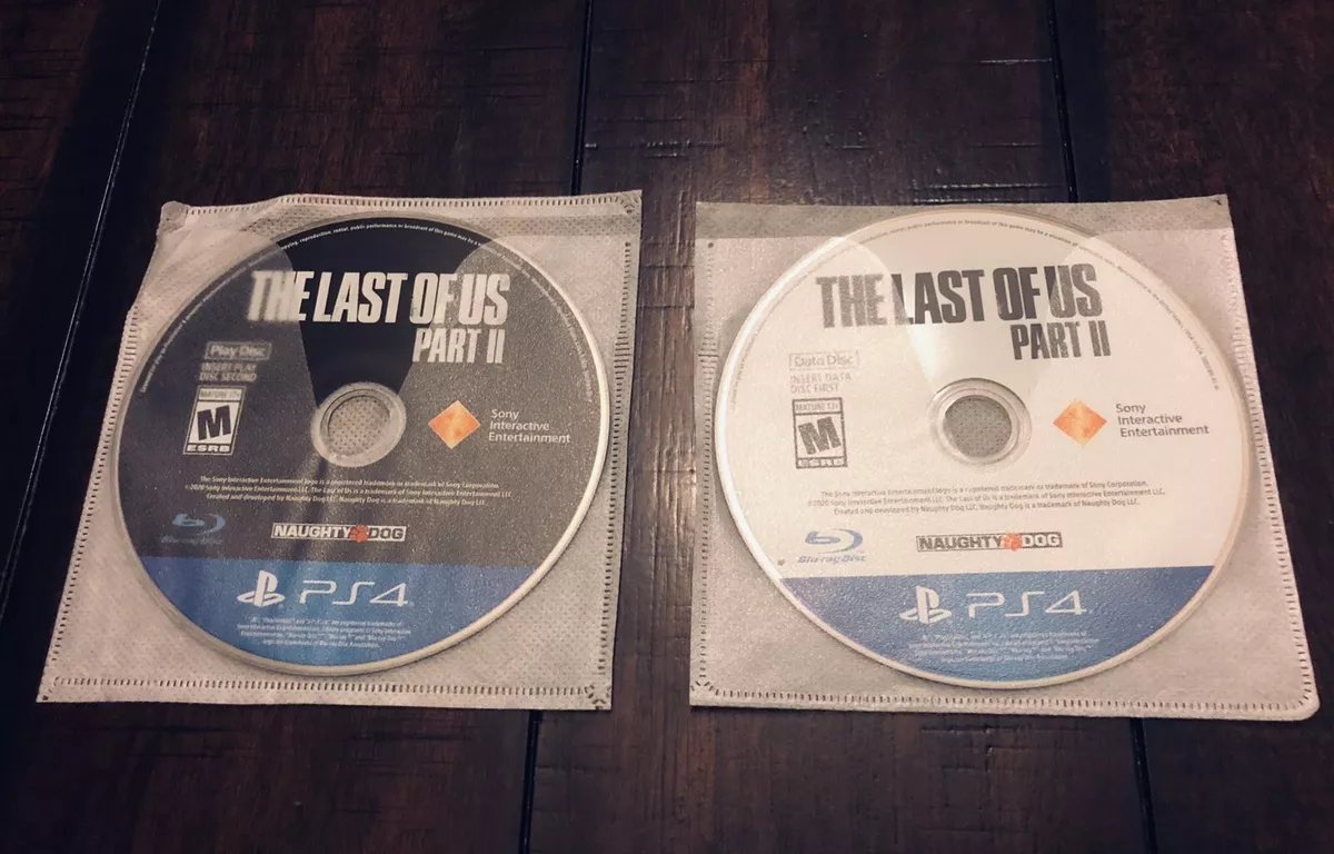 The Last of Us Part II 2 - Play Disc ONLY - Replacement *PS4 Game* NO DATA  DISC