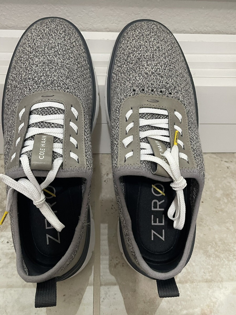 Cole Haan Generation Zerogrand Sneaker Grey Knit/ Yellow  display picture 2