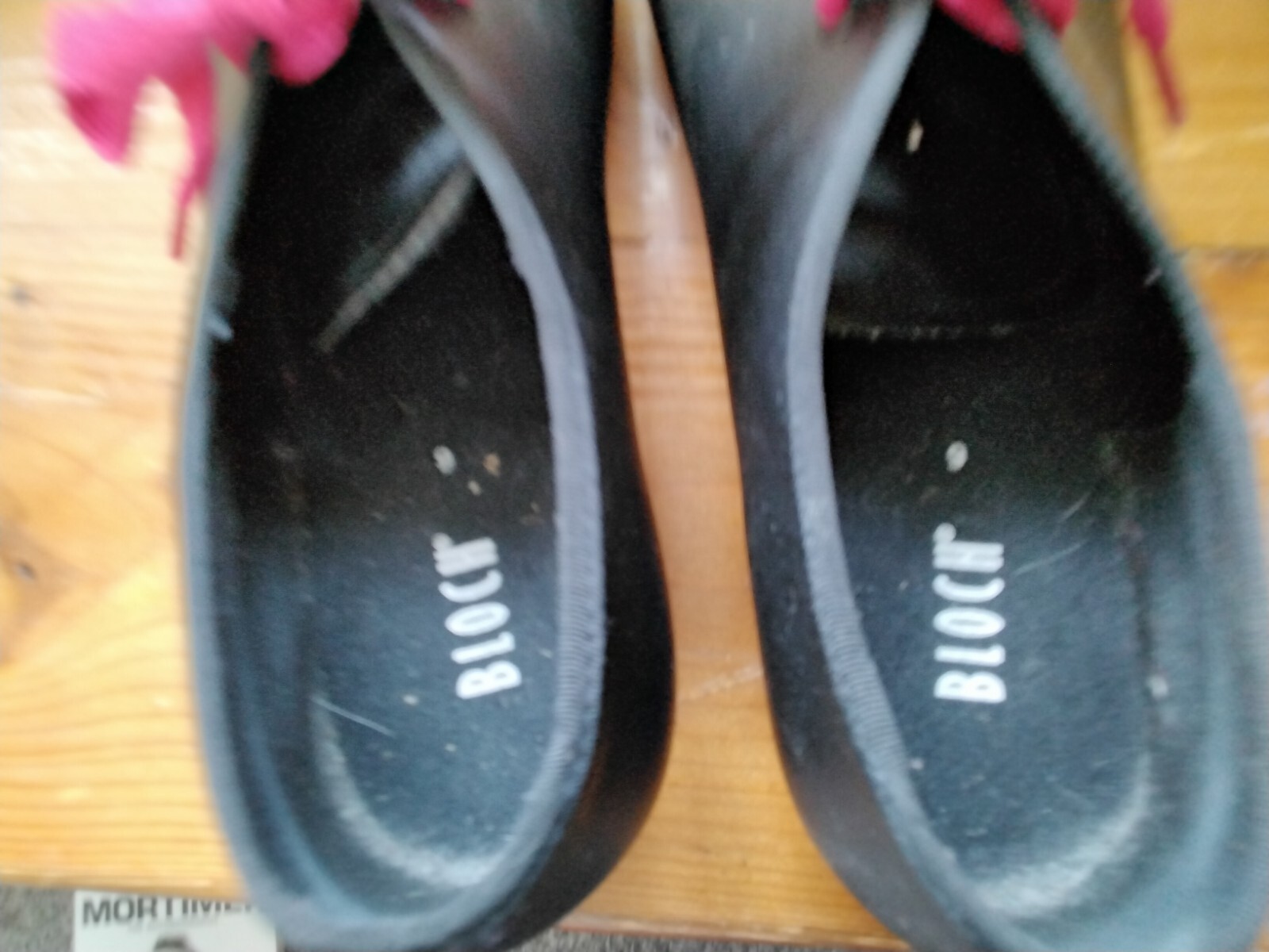 Ladies Tap Shoes Black Block Tap Shoes Size 6 Exc Condition eBay