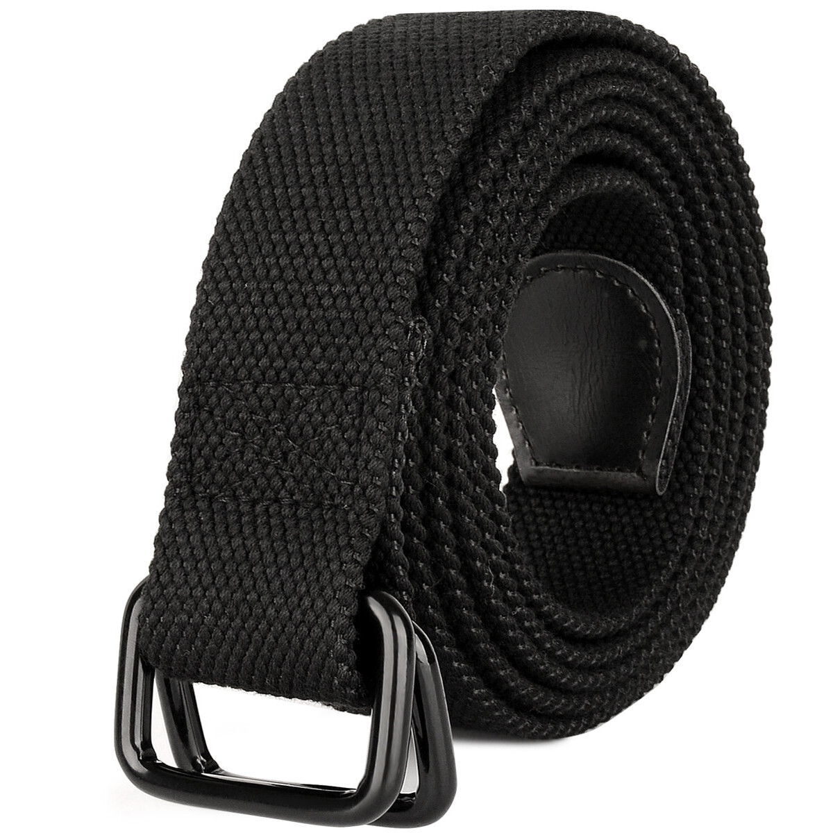 Black belt size large 100 leather Amazon.com: Big and Tall Premium Black Leather Belt to Size  main image 3