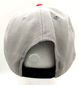 Nintendo NES Controller Snapback Bioworld Baseball Hat Cap Gray Red Adjustable