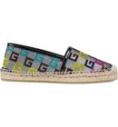 100% AUTHENTIC NEW WOMEN GUCCI PILAR G LOGO ESPADRILLE SNEAKERS US 8.5 D — photo 1