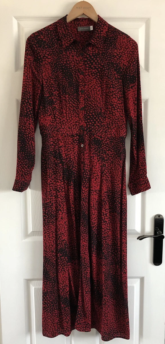 Mint velvet best sale red leopard dress