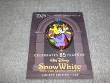 Disney 2022 D23 Exclusive  85th Anniversary  Snow White EVIL QUEEN  LE Pin
