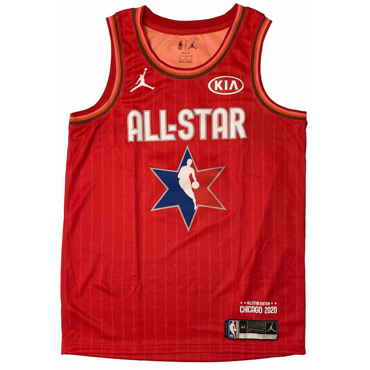 Jordan/Nike NBA LeBron James 2020 All-Star Swingman Jersey Red