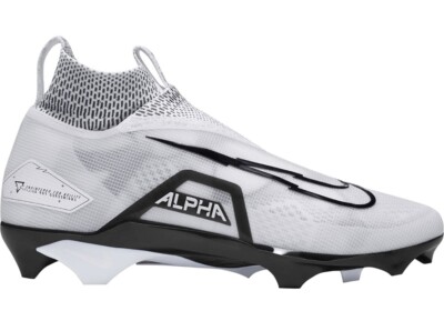 Nike Alpha Menace Elite 3 White Black Football Cleats Men’s Size 17 CT6648-100 Nike Alpha Menace Elite 3 White Black Football Cleats Men main image 2