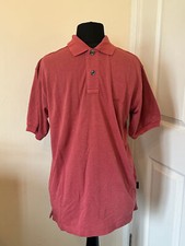 Oxford Blue Men's Red Polo Shirt Size M