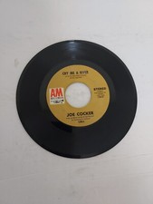 45 RPM Vinyl Record Joe Cocker Cry Me A River VG