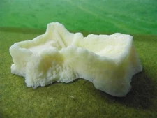 BATTLEFIELD BUILDINGS PMC 3610 (UNPAINTED) BOMBED OUT L SHAPE HOUSE - 6MM