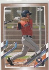 2021 Topps Pro Debut Paper Gold /50 COLIN BARBER #110 Astros