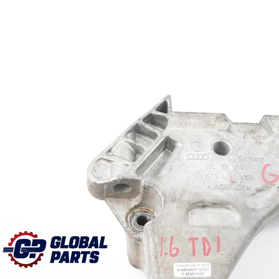 VW Golf 5 6 Diesel Support montage moteur Montage du support droit 03L199207 - Photo 4/4