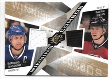 08/09 SPX: Naslund/Elias Gold Winning Combos Dual Jersey Card #'d 84/99 (WC-NE)!