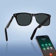 Wireless Bluetooth Smart Glasses Music Call UV Protection Sunglasses for Driving