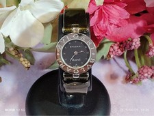 Orologio al Quarzo Donna BVLGARI B.zero1 BZ22S Quadrante Nero Acciaio Inox Smaltato