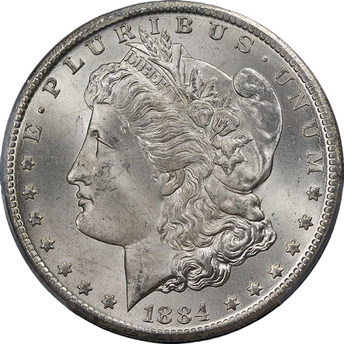 1884-CC Morgan Silver Dollar PCGS MS65 Nice Eye Appeal Nice Strike