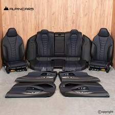 BMW 8er G16 Gran Coupe Innenausstattung Sitze Nachtblau L�ftung Individual