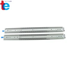 500lb Locking Slides 32" Full Extension Industrial Ball Bearing Runners