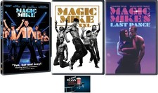 MAGIC MIKE Channing Tatum Complete Collection One XXL & Last Dance 3 DVD Set New