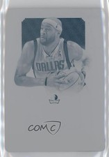 2013 National Treasures Signatures Printing Plate Cyan 1/1 Vince Carter HOF 19zq