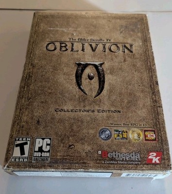 Elder Scrolls IV: Oblivion Collector's Edition PC w/o coin, plus both expansions