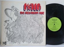 The Aquarian Age - Hair - RARE Original 1969 USA ITCO LP  - Play Tested VG+ *G4