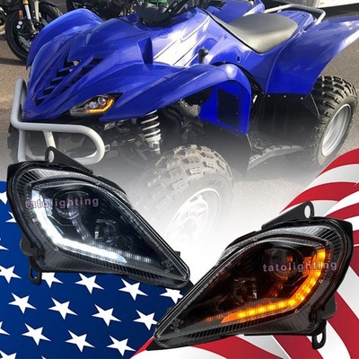 For Yamaha Wolverine 350 2006-2009 / Wolverine 450 2006-2010 LED Headlights DRL