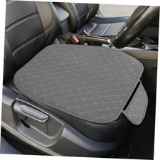 Leather Front Car Seat Cover, Anti-Slip Car Seat Bottom Covers, Full K2-Gray