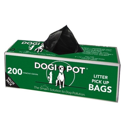 Litter Pick Up Bags 10 Roll Case 2000 DOGIPOT 1402-10 Rolls