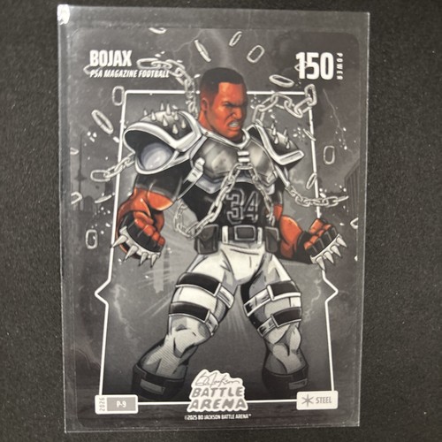 2026 Battle Arena Bo Jackson Bojax PSA Magazine Exclusive SP Steel 150 Power P-9