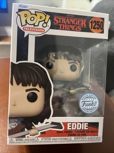 Funko Stranger Things Eddie 1250 Funko Special Edition