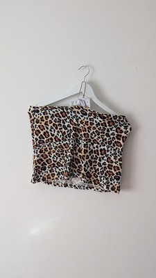Neu: Leoprint Bandeau Top - 95% Baumwolle