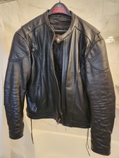 Hot Leathers Heavy Leather Motorcycle Jacket ...