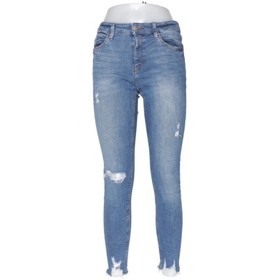 Edco, Jeans, Größe: 27/28, Blau, Baumwolle/Elasthan, Einfarbig, Denim #6e8