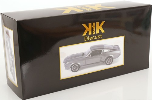 KK Scale 1/12 FORD MUSTANG SHELBY GT500 ELEANOR 1967 GREY "GONE IN 60 SECONDS" - Picture 8 of 8