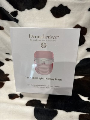 Dermalactives 7-in-1 LED Light Therapy Mask Anti Aging for Skin Rejuvenation